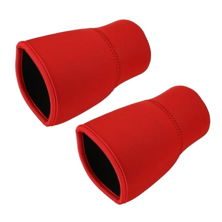 

Uxcell Neoprene Insulated Reusable Coffee Tea Cup Sleeves Red Pack of 2