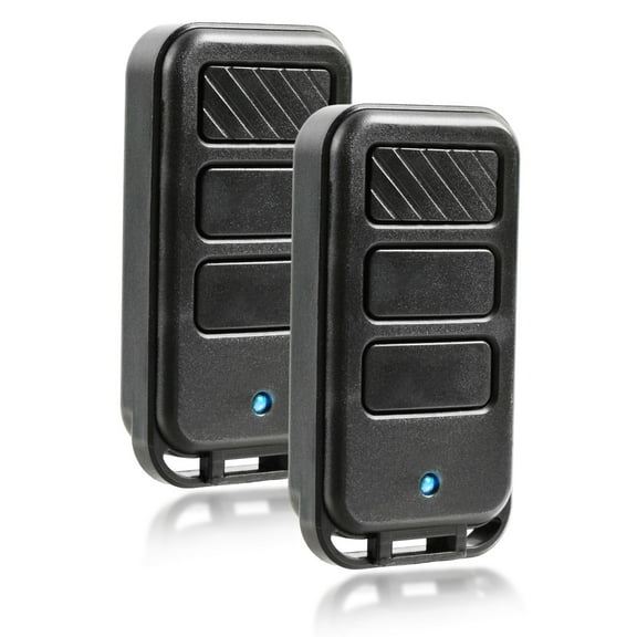 KeylessOption Replacement for LiftMaster 890MAX for 370LM & 970LM Garage Door Keychain Remote, 2 pack