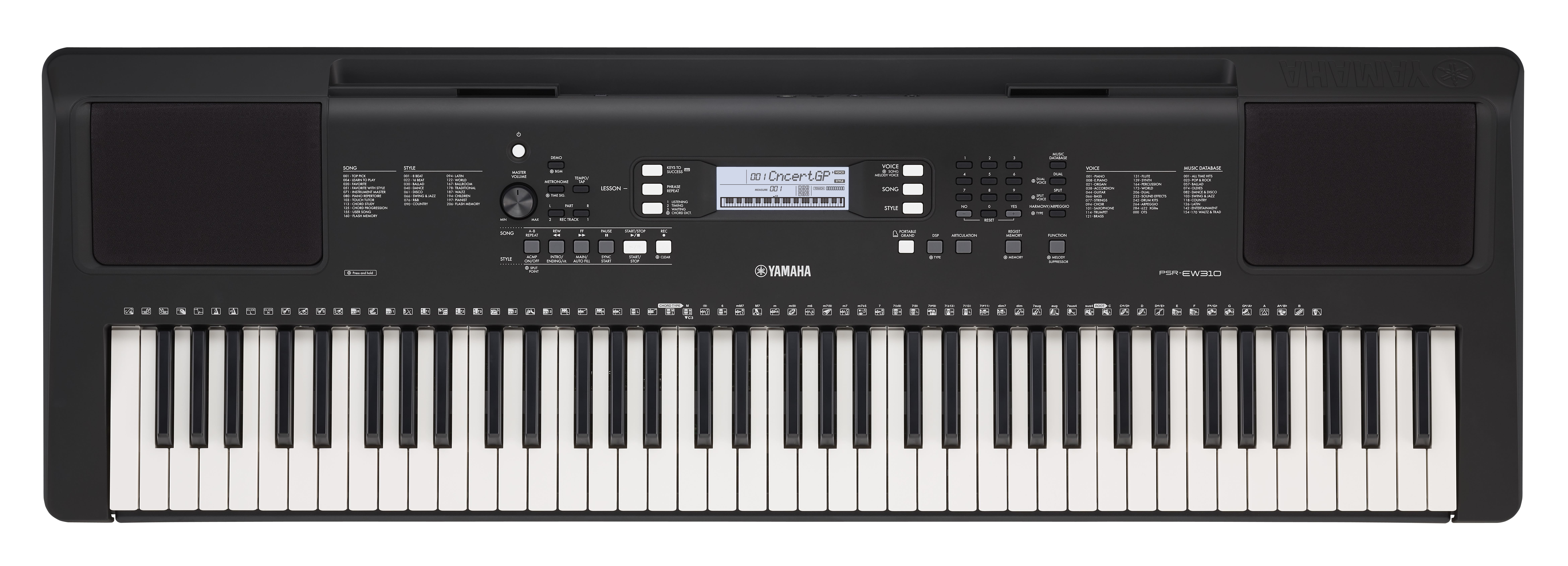 PSREW310 Home Yamaha Digital Pianos 
