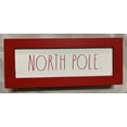 thumbnail image 1 of RAE DUNN WOODEN "NORTH POLE" SIGN, 1 of 1