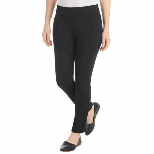 Dalia Ladies' Lightweight PullOn Pant (XS, Black)
