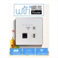 thumbnail image 4 of Enchufe USB AP300Mbps de Pared, Enrutador Inalámbrico Integrado, Cargador de Pared, Panel de Carga USB WIFI, Enchufe WiFi Negro., 4 of 8
