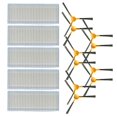 thumbnail image 4 of MYG Side Brush Filter for IKOHS Netbot S12 for Haier T550W Robotic Vacuum Cleaner, 4 of 9