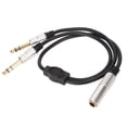 thumbnail image 3 of Splitter Y Cable,6.35mm Splitter Y Cable Inch Splitter Y Cable Mono Femaleto Dual Male Cable Unparalleled Experience, 3 of 8
