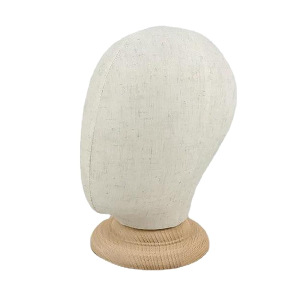 21'' Block Head Head Manikin w/ displaying hats, caps, headphs, jewellery, glasses, and !