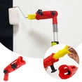 thumbnail image 2 of Angle Paint Brush Extender Red Paint Edger Tool For High Ceilings Extension Pole Attachment Holder, 2 of 8