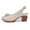 A Beige, variant on Women's Sandals Open Toe Flat Shoes Heel Simple Commuting Shoes Casual Daily Wear Beige 36