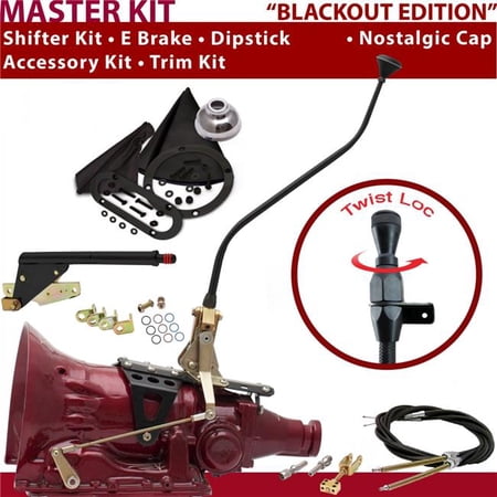 American Shifter TH200 Shifter Kit 23 in. Swan E Brake Cable Trim Kit Dipstick for D33F4
