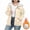 (Fashion 80)Khaki, variant on Aimik Plus Size Sweatshirt for Women Full Zip Fleece Hooded Sherpa Lined Winter Thermal Sweatshirt with Slit Pockets