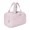 Pink, variant on Extra Large Fluffy Makeup Bag with Handle, Multiple Compartments, Double-Sided Open Design for Travel Toiletries & Cosmetics Organizer,Pink/Blue/Purple/Beige