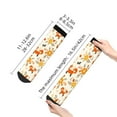 thumbnail image 5 of Bingfone Flower Fox Design Patterned Men'S Women'S Casual Cotton Socks, 5 of 9