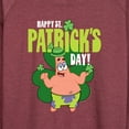 thumbnail image 3 of SpongeBob SquarePants - Happy St Patricks Day - Women's Lightweight French Terry Long Sleeve Shirt, 3 of 6