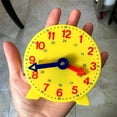 thumbnail image 3 of Réveil Éducatif pour Enfants Réglable Time Learning Clock Outil d'Enseignement Précoce Numéro, 3 of 8