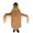 Brown, variant on Dapper Creature Playboy Tinsel Costume for Adults – Funny Unisex Halloween Monster Outfit with Hat & Glasses – Furry Cosplay Fency Dress for Carnival or Party