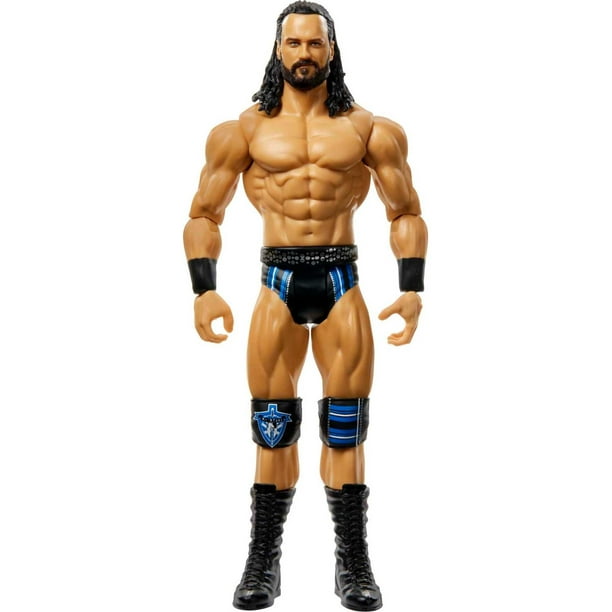 Figura de acción Mattel WWE Drew McIntyre Basic de 15 cm con 10 puntos de articulación