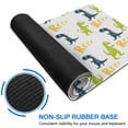 thumbnail image 6 of Long Mouse Pads for Desk,Dinosaur with Rrrr Pattern Desk Mats on Top Of Desks, Desk Mouse Pad Extra Large with 3mm Non-Slip Base and Stitched Edge for Gaming,Office,Work,Home 31.5"x11.8", 6 of 6