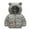 Gray, variant on Kids Tiger Print 3D Pattern Fleece Hooded Zip Jacket Winter Warm Coat for Boys Girls Kids Jacket