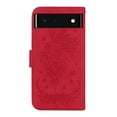thumbnail image 4 of SaniMore for Google Pixel 7 6.3" Magnetic Wallet Case, PU Leather Case with Card Slot Kickstand & Wrist Strap Shockproof Protective Case for Google Pixel 7 Women Men, Red, 4 of 8