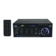 thumbnail image 3 of AK45 Amplificador de potencia estéreo con micrófono y control remoto azul, 3 of 9
