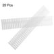 thumbnail image 3 of Uxcell 20 Pcs Separador de Cajón Organizador de Plástico Ajustable para Ropa Interior, Cinturón, Bufanda, Calcetines, Blanco, 3 of 6