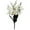White #3, variant on Nrmrqz Artificial Magnolia Flowers - Realistic Touch Fake Flower Stems | 17.32" Tall | White/Red/Blue/Purple/Yellow | Polyester Home Decor for Living Room, Table Centerpiece, Wedding Decor