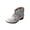 White, variant on Hand-Stitched Floral-Print Leather Women's Boots