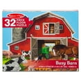 thumbnail image 4 of Melissa & Doug Busy Barn Shaped Jumbo Jigsaw Floor Puzzle (32 pcs, 2 x 3 feet) - FSC Certified, 4 of 10