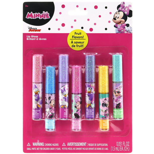 Minnie Bowtique Minnies Boutique 7 Pack Lip Gloss Set - Walmart.com ...