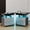 Grey, variant on SENYUM Upgrade LED Nightstand with Wireless Charging Station & USB Ports High Gloss Bedside Table with LED Light RGB Adjustable Brightness Smart Nightstand 2 Drawers Night Stand