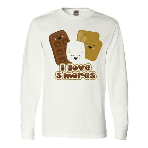Inktastic I Love S'Mores Long Sleeve T-Shirt