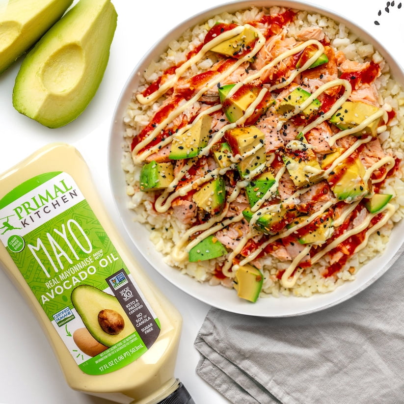 Pack of 6, Primal Kitchen Squeeze Mayo with Avocado Oil, 17 oz