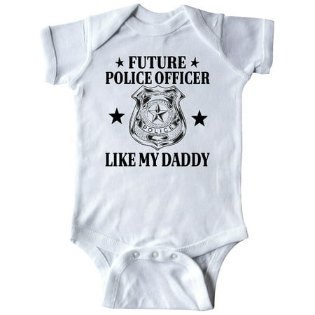 

Inktastic Police Officer Like my Daddy Gift Baby Boy or Baby Girl Bodysuit