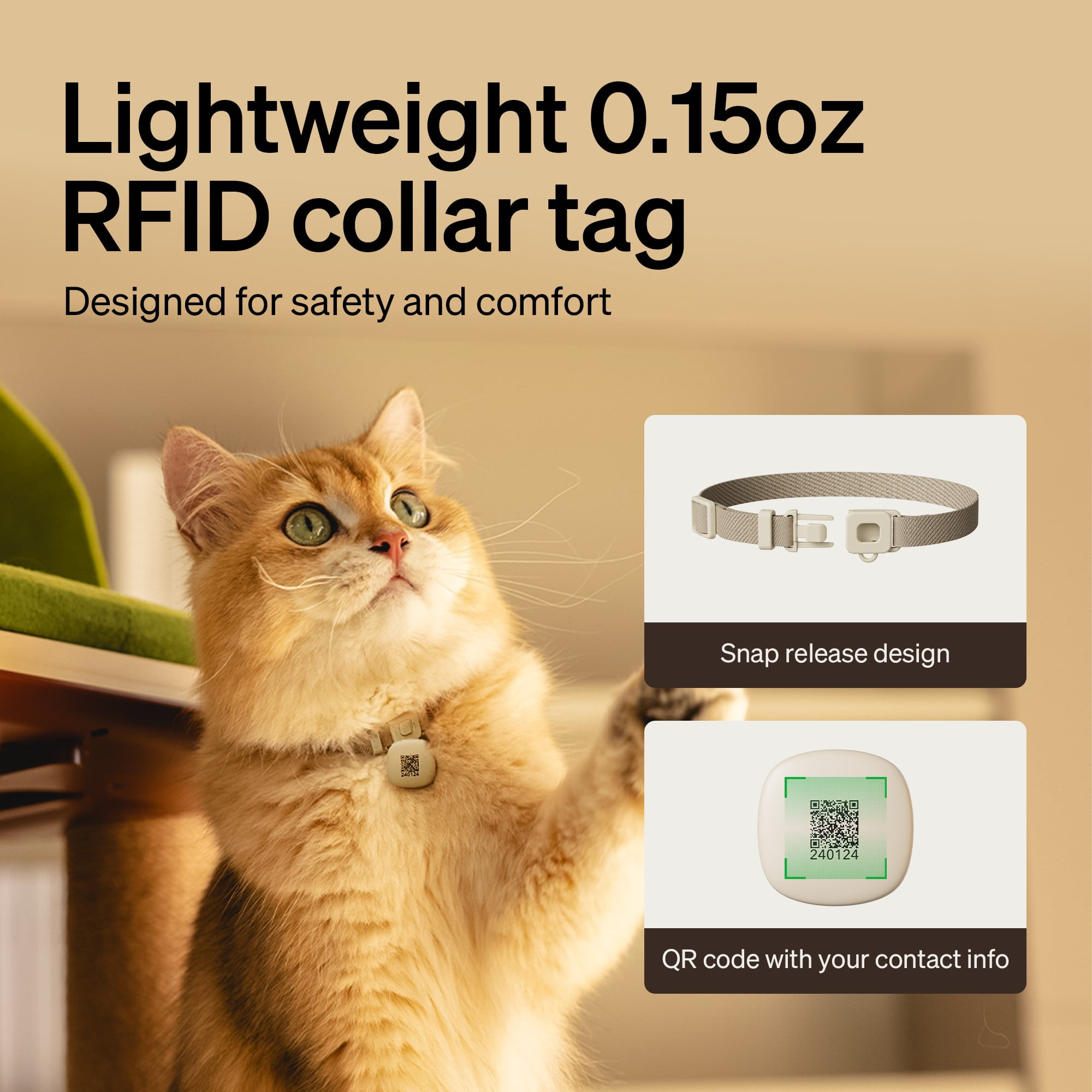 Petlibro One RFID Smart Automatic Cat Feeder, 5G Wi-Fi Smart Pet Feeder with Collar Tag, 3L Auto Cat Food Dispenser with App Control, 1–10 Meals per Day, Bundle of 2