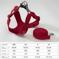 thumbnail image 3 of Pet Harnesses And Leash Set\ Soft And Breathable Vests With Reflective Strip\ Proof Pet Harnesses\ Easy To Wear For Pet Walking And Traveling, 3 of 9