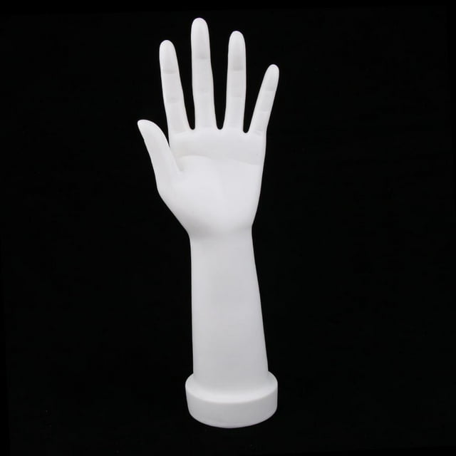 Soporte De Exhibición De Joyería De Mano Accesorios De Modelo De Maniquí De Mano Femenina - Izquierda shamjiam Maniquí de mano para mujer adulta