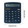 thumbnail image 2 of School Season Sales!Cameland Calculators Calculator 12 Digit Desktop Basic Calculato Dual-Power with Large LCD Display, 2 of 4