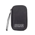 thumbnail image 2 of Electronic Accessories Organizer Bag Handheld Small Digital Travel Storage Pouch for Power Bank Data Cables Earphones and Mobile Phone Compact Portable for Unisex Adult, 2 of 6