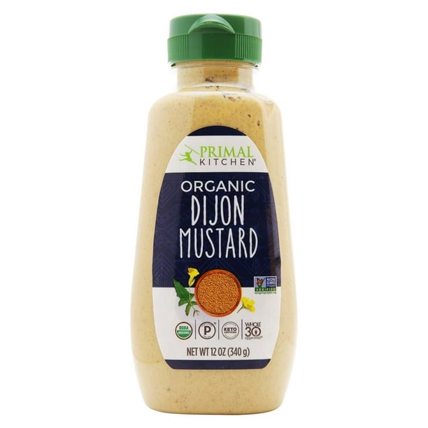 Primal Kitchen - Organic Dijon Mustard - 12 oz. - Walmart.com