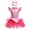 Hot Pink-Aurora, variant on Baby Girls Princess Outfit Halloween Christmas Carnival Cosplay Fancy Dress up Romper + Headband Birthday Party Bodysuit Ballet Dancewear