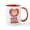 White/Red Inside, variant on CafePress - Sally 100% Adorable Ceramic Mug - 11 oz Ceramic Mug - Novelty Coffee Tea Cup