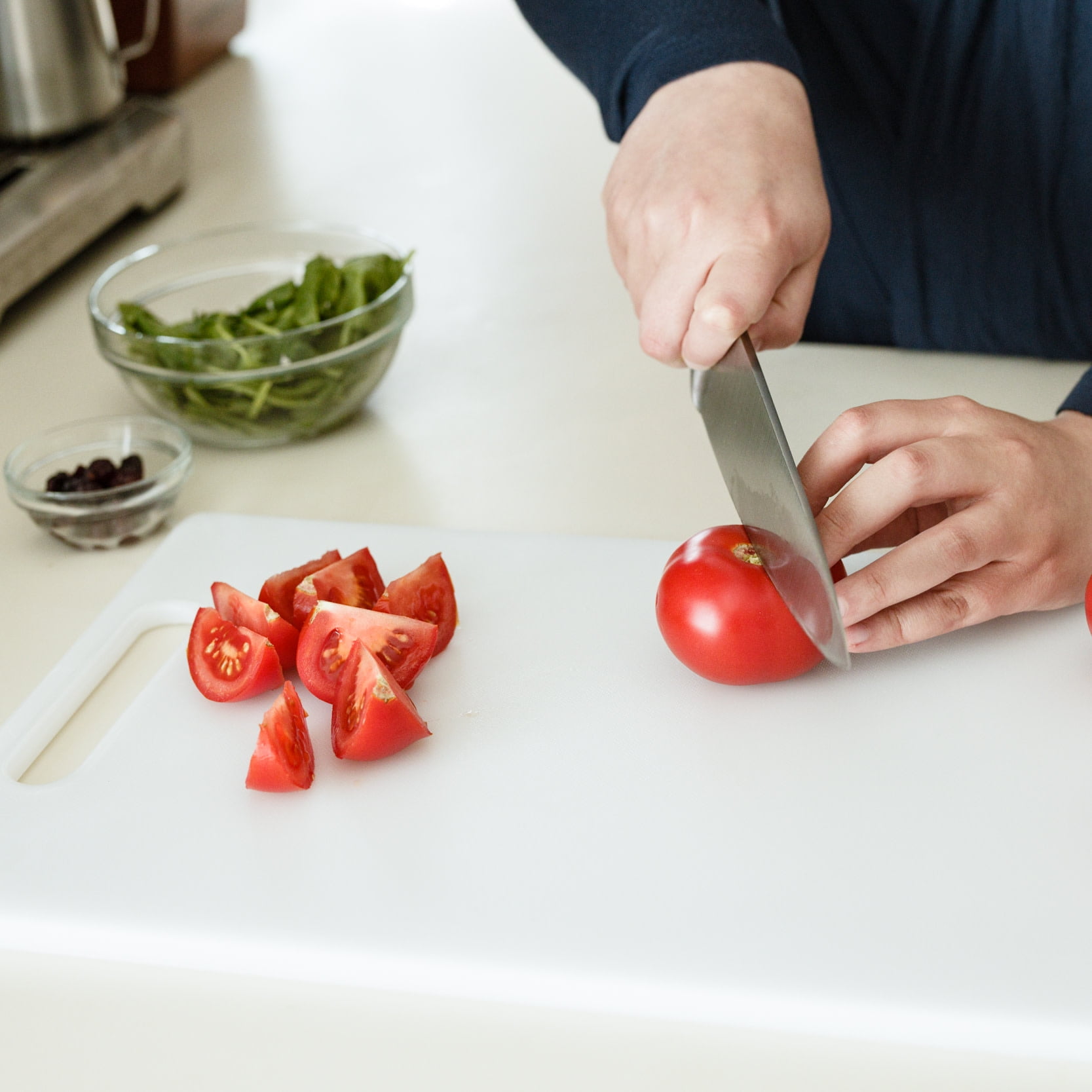 🔥White Chopping Board Baking Kitchen Plastic Cutting Board