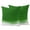 Green, variant on Purple Waves Outdoor Pillow Covers 24x24 Set of 2,Waterproof Patio Throw Pillowcase Protectors,Ombre Abstract Art Gradient Modern Square Decorative Pillow Shams Cushion Covers for Seat Bed Couch Sofa