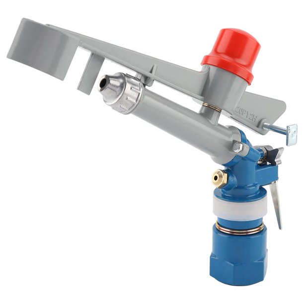 Tebru Irrigation Spray Gun,1''DN25 360 Degree Adjustable Sprinkler Gun