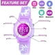 thumbnail image 2 of Relojes LED impermeables para niños con alarma: regalos infantiles para niñas de 3 a 10 años, 2 of 5