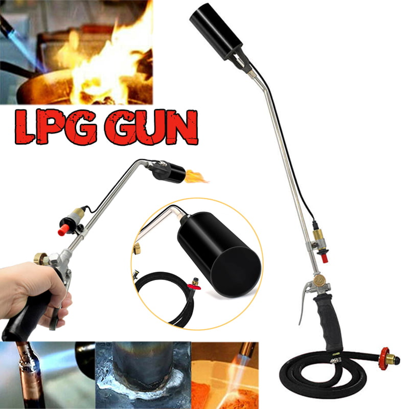 Propane Torch Weed Burner IceSnow Melter Kit Flame Wand Tool Igniter Roofing 