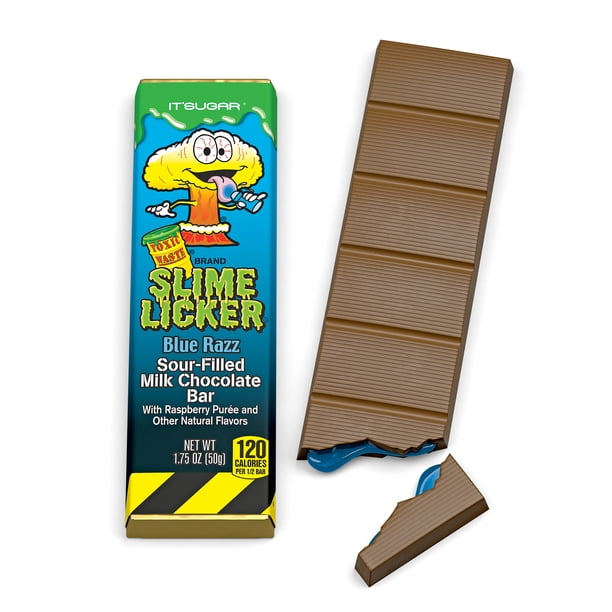 19.99 walmart ソンホ Toxic Waste Slime Licker Chocolate Bar - Breakroom Treat - Walmart