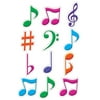 TEACHER CREATED RESOURCES 5482 MUSICAL NOTES MINI ACCENTS