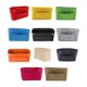 thumbnail image 4 of Sonducket La caja fuerte de los cosméticos del bolso del parte movible del fieltro del viaje-amigable en va el bolso interno del cosmético de Bolsas de mensajero y de hombro Azul, 4 of 6