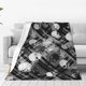 thumbnail image 1 of Balery Seamless Pattern With Skulls Manta de Felpa Suave y Acogedora – Cobija de Franela Aterciopelada para Cama, Lavable y Cálida para Sofá, Mascotas, Transpirable-50"x40", 1 of 7