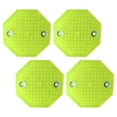 thumbnail image 4 of koolsoo 4 Pieces Generic Auto Lift Hoist Octagon Rubber Arm Pads Anti Slip Universal Yellow, 4 of 8
